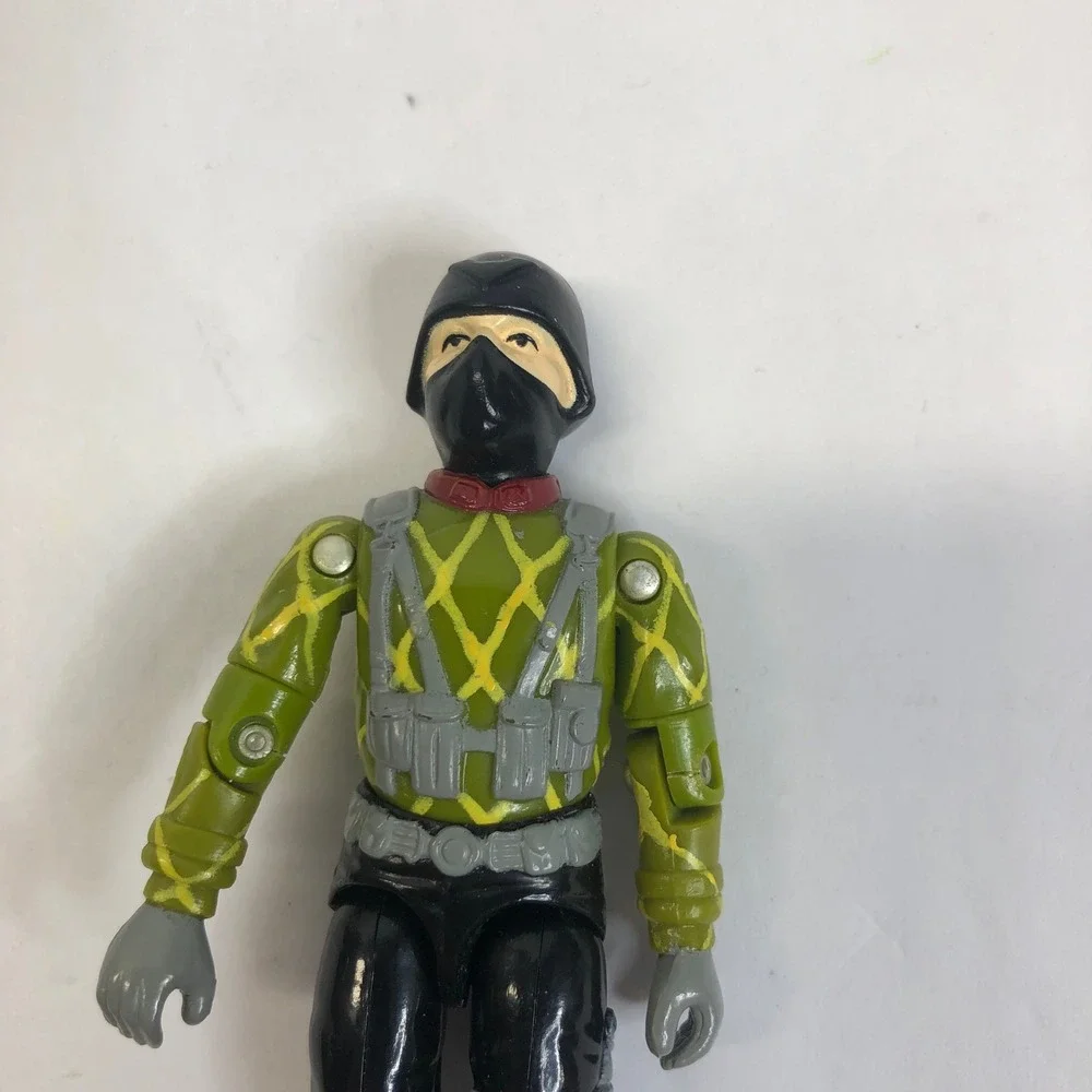 GI Joe Cobra Python Trooper Action Figure 1989 With File Card & Weapon - Picture 8 of 15